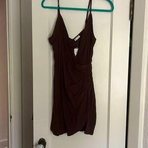 NTW Free People Mini Wrap Dress